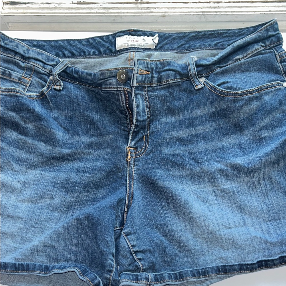 Torrid Blue Jean Shorts 20 plus